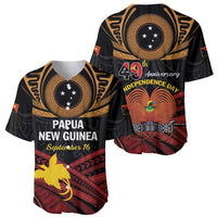 Papua New Guinea Bird of Paradise Baseball Jersey 16 September 1975 Independence Day Anniversary LT01 - Polynesian Pride