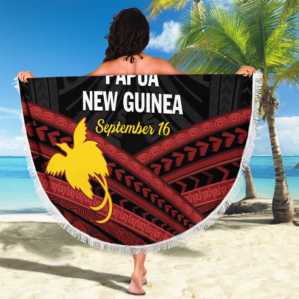 Papua New Guinea Bird of Paradise Beach Blanket 16 September 1975 Independence Day Anniversary LT01 - Polynesian Pride