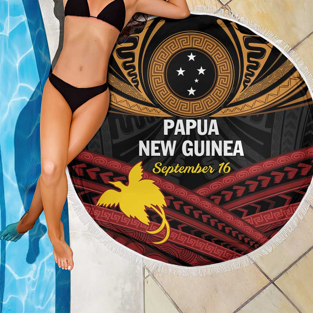 Papua New Guinea Bird of Paradise Beach Blanket 16 September 1975 Independence Day Anniversary LT01 - Polynesian Pride