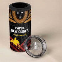 Papua New Guinea Bird of Paradise 4 in 1 Can Cooler Tumbler 16 September 1975 Independence Day Anniversary LT01 - Polynesian Pride