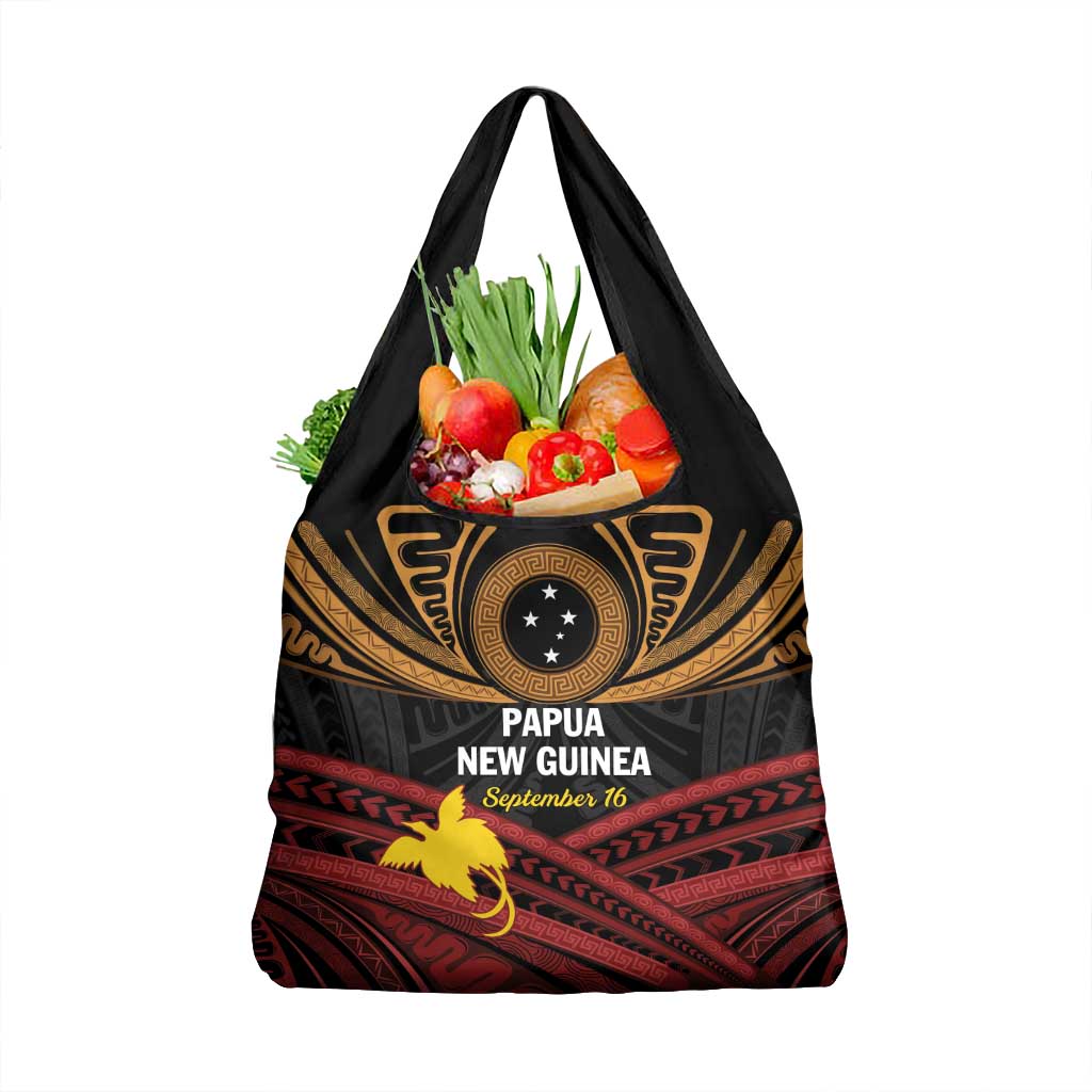 Papua New Guinea Bird of Paradise Grocery Bag 16 September 1975 Independence Day Anniversary