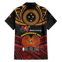 Papua New Guinea Bird of Paradise Hawaiian Shirt 16 September 1975 Independence Day Anniversary LT01 - Polynesian Pride