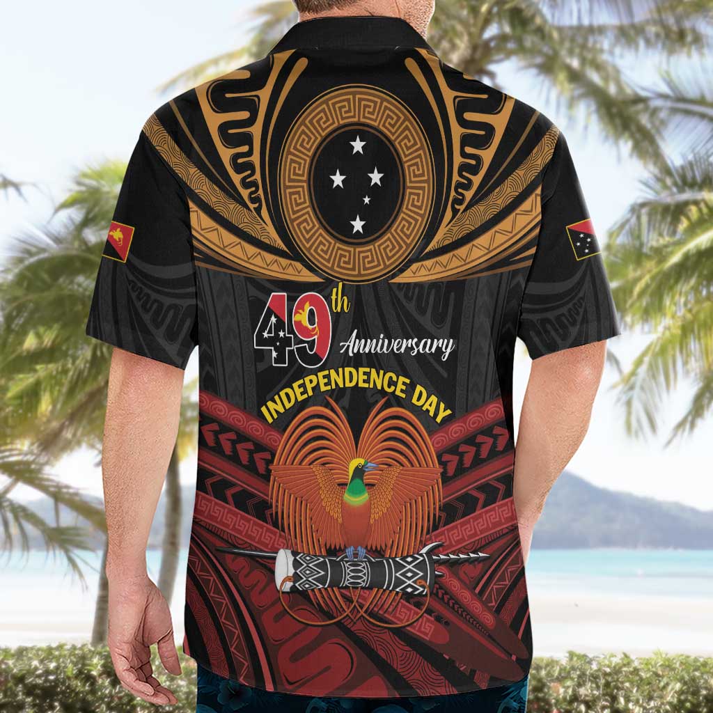 Papua New Guinea Bird of Paradise Hawaiian Shirt 16 September 1975 Independence Day Anniversary LT01 - Polynesian Pride