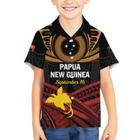 Papua New Guinea Bird of Paradise Hawaiian Shirt 16 September 1975 Independence Day Anniversary LT01 - Polynesian Pride