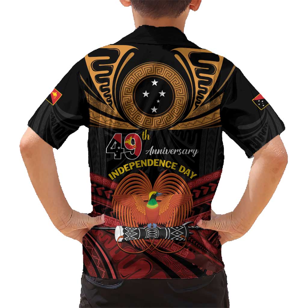 Papua New Guinea Bird of Paradise Hawaiian Shirt 16 September 1975 Independence Day Anniversary LT01 - Polynesian Pride