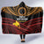 Papua New Guinea Bird of Paradise Hooded Blanket 16 September 1975 Independence Day Anniversary