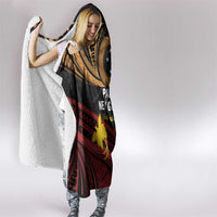 Papua New Guinea Bird of Paradise Hooded Blanket 16 September 1975 Independence Day Anniversary LT01 - Polynesian Pride