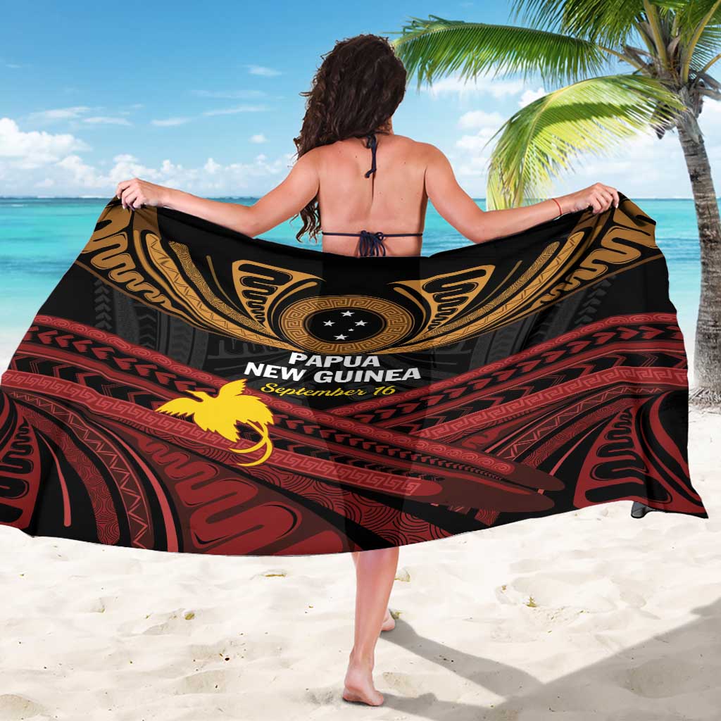 Papua New Guinea Bird of Paradise Sarong 16 September 1975 Independence Day Anniversary LT01 - Polynesian Pride