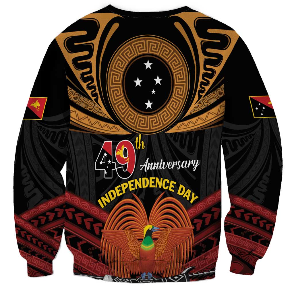 Papua New Guinea Bird of Paradise Sweatshirt 16 September 1975 Independence Day Anniversary LT01 - Polynesian Pride