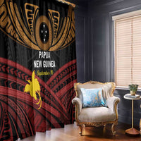 Papua New Guinea Bird of Paradise Window Curtain 16 September 1975 Independence Day Anniversary LT01 - Polynesian Pride