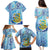 Tuvalu mo te Atua Family Matching Puletasi and Hawaiian Shirt Tuvalu Dolphin Polynesian Pattern