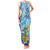 Tuvalu mo te Atua Family Matching Tank Maxi Dress and Hawaiian Shirt Tuvalu Dolphin Polynesian Pattern