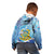 Tuvalu mo te Atua Kid Hoodie Tuvalu Dolphin Polynesian Pattern