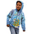 Tuvalu mo te Atua Kid Hoodie Tuvalu Dolphin Polynesian Pattern