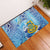 Tuvalu mo te Atua Rubber Doormat Tuvalu Dolphin Polynesian Pattern