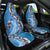 Fiji Tagimaucia Floral Car Seat Cover Tapa Pattern