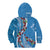 Fiji Tagimaucia Floral Kid Hoodie Tapa Pattern