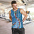 Fiji Tagimaucia Floral Men Tank Top Tapa Pattern