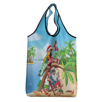 Hawaii Santa Parrot Christmas Grocery Bag Summer Vibe LT01 - Polynesian Pride