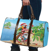 Hawaii Santa Parrot Christmas Travel Bag Summer Vibe LT01 - Polynesian Pride
