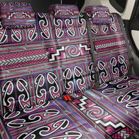 Maori Matariki Back Car Seat Cover Pink Galaxy Aesthetic Koru Art LT01 - Polynesian Pride