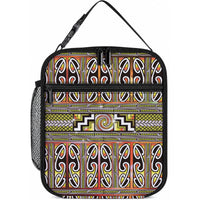 Maori Matariki Lunch Bag Yellow Galaxy Aesthetic Koru Art