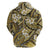 Polynesian Hibiscus Tropical Yellow Floral Hoodie Tribal Pattern - Polynesian Pride