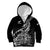 Custom New Zealand Silver Fern Rugby Kid Hoodie Aotearoa Kiwi Maori Black Version LT01 - Polynesian Pride