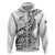 New Zealand Silver Fern Rugby Hoodie Aotearoa Kiwi Maori White Version LT01 - Polynesian Pride