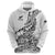 New Zealand Silver Fern Rugby Hoodie Aotearoa Kiwi Maori White Version LT01 - Polynesian Pride