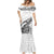 New Zealand Silver Fern Rugby Mermaid Dress Aotearoa Kiwi Maori White Version LT01 - Polynesian Pride