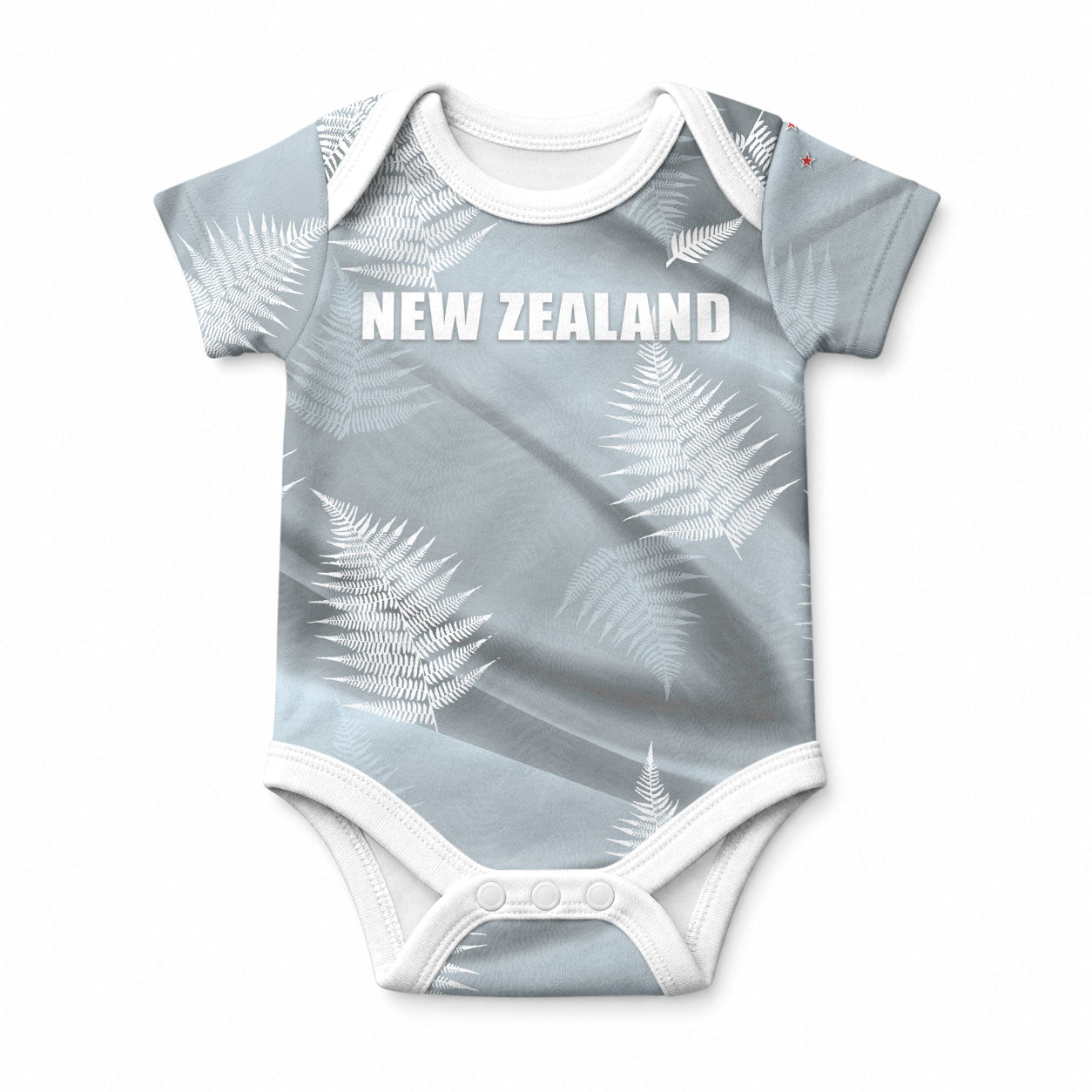 Custom Rugby New Zealand 2026 Baby Onesie The Fern Go Champions