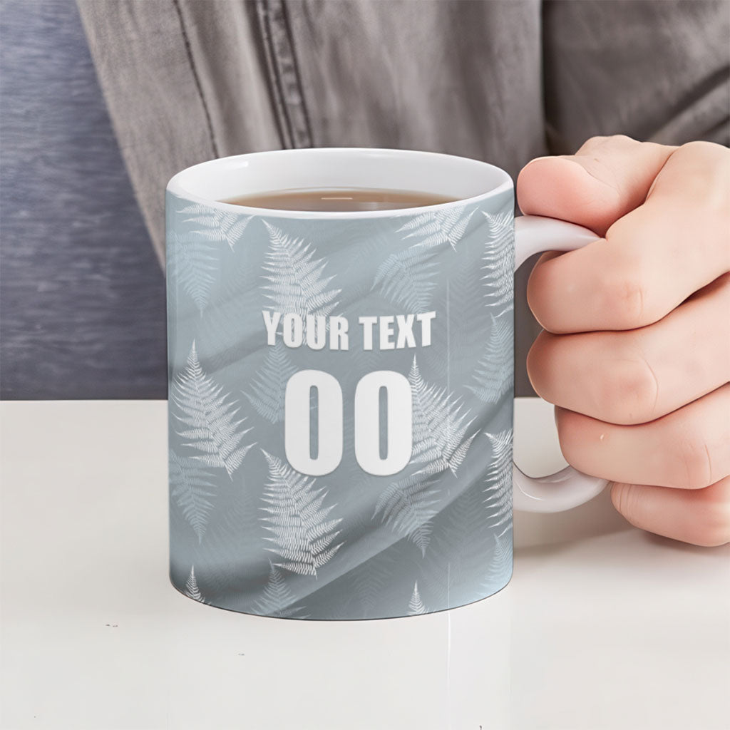 Custom Rugby New Zealand 2026 Ceramic Mug The Fern Go Champions
