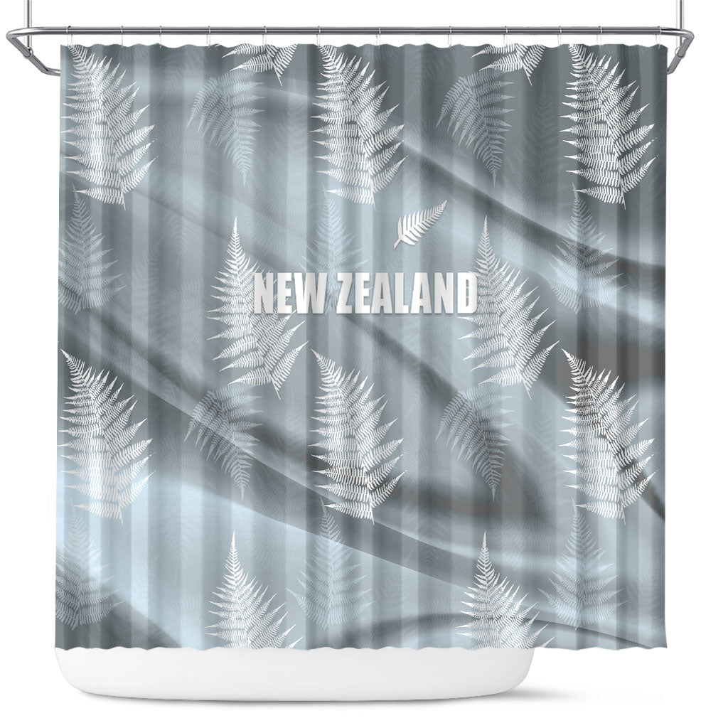 Rugby New Zealand 2026 Shower Curtain The Fern Go Champions