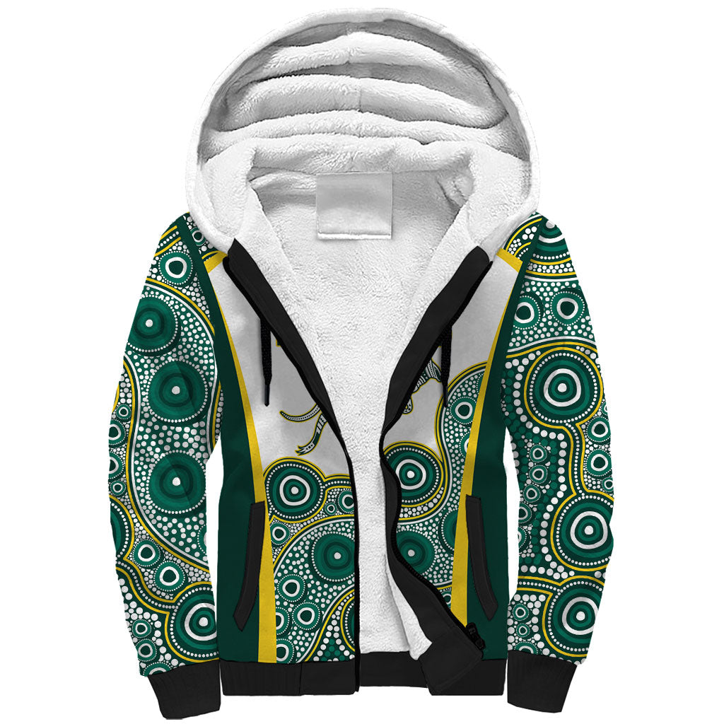 Custom Rugby Australia 2026 Sherpa Hoodie Wallabies Go Champions