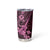 Hawaii Ukulele Tumbler Cup Polynesian Pattern Pink Version