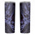 Hawaii Ukulele Skinny Tumbler Polynesian Pattern Purple Version