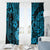 Hawaii Ukulele Window Curtain Polynesian Pattern Sky Blue Version LT01 - Polynesian Pride