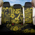 Hawaii Ukulele Back Car Seat Cover Polynesian Pattern Yellow Version