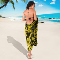 Hawaii Ukulele Sarong Polynesian Pattern Yellow Version LT01 - Polynesian Pride