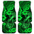 Hawaii Fish Hook Car Mats Polynesian Pattern Green Version LT01 Green - Polynesian Pride