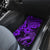 Hawaii Fish Hook Car Mats Hibiscus Hawaii Tribal Tattoo Purple Version LT01 - Polynesian Pride