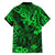 Hawaii King Kamehameha Hawaiian Shirt Polynesian Pattern Green Version LT01 - Polynesian Pride