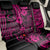 Hawaii King Kamehameha Back Car Seat Cover Polynesian Pattern Pink Version