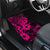 Hawaii King Kamehameha Car Mats Polynesian Pattern Pink Version LT01 - Polynesian Pride