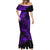 Hawaii King Kamehameha Mermaid Dress Polynesian Pattern Purple Version LT01 - Polynesian Pride