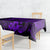 Hawaii King Kamehameha Tablecloth Polynesian Pattern Purple Version LT01 - Polynesian Pride