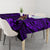 Hawaii King Kamehameha Tablecloth Polynesian Pattern Purple Version LT01 - Polynesian Pride