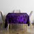 Hawaii King Kamehameha Tablecloth Polynesian Pattern Purple Version LT01 - Polynesian Pride