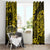 Hawaii King Kamehameha Window Curtain Polynesian Pattern Yellow Version LT01 - Polynesian Pride